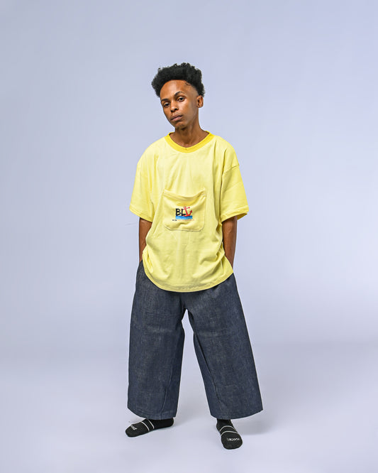 Agbada Tees ( kangaroo pouch )