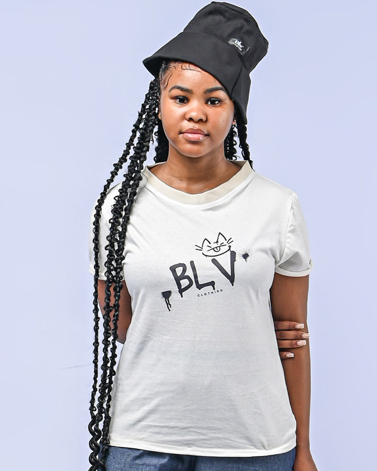 Meow women short sleeve T-shirt by BLV